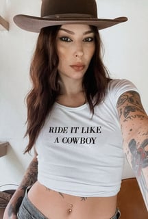 Nome do produto Ride It Like A Cowboy