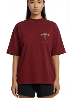 Nome do produto T-shirt Oversized - Saravá