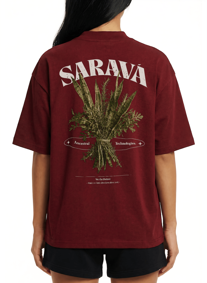 Nome do produto: T-shirt Oversized - Saravá