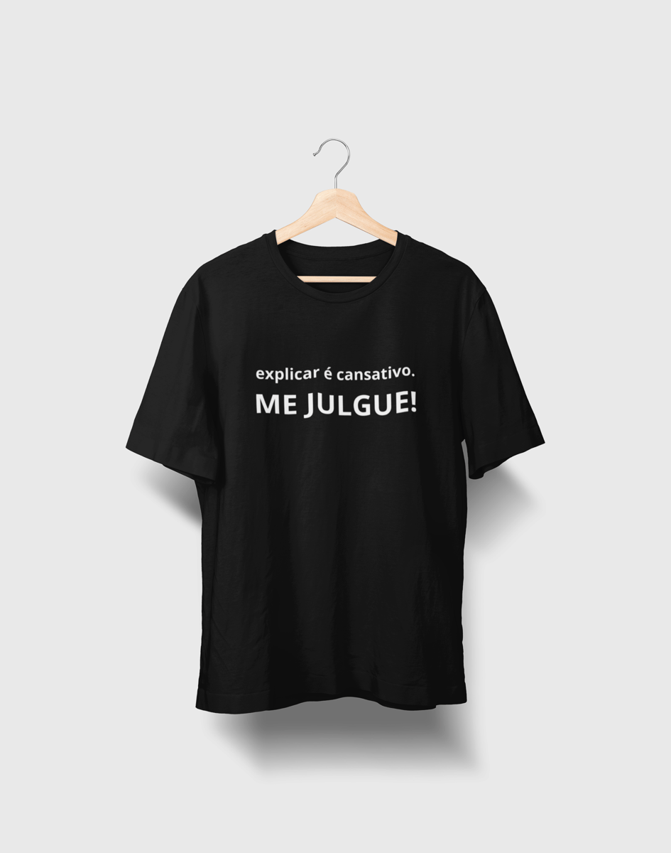 Nome do produto: Camisa Masculina Prime Me julgue