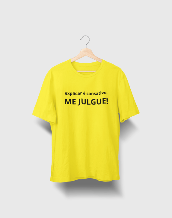 Camiseta Masculina Quality Me Julgue