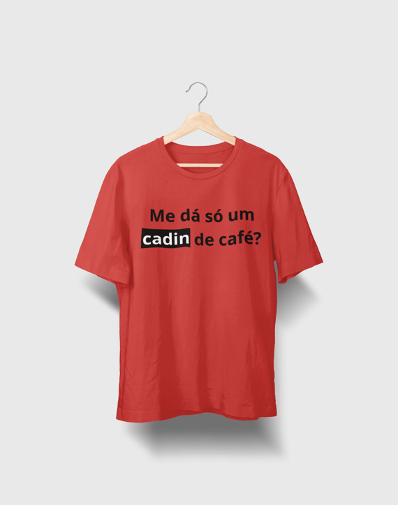 Camiseta Masculina Quality Cadin de Café