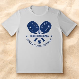 Nome do produto Joguei como nunca - Beach Tennis
