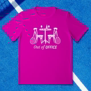 Nome do produto Out Of Office - Wine And Tennis