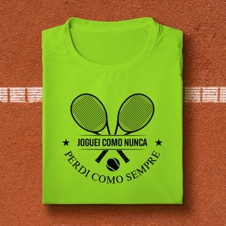Nome do produto Joguei como nunca - Tennis