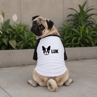 Nome do produto Camiseta Pet - Luk Preto