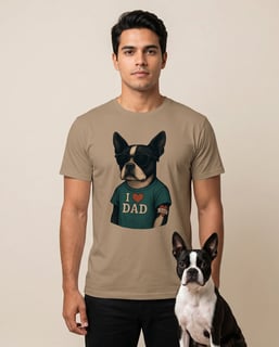 Nome do produto Camiseta Prime - I love DAD