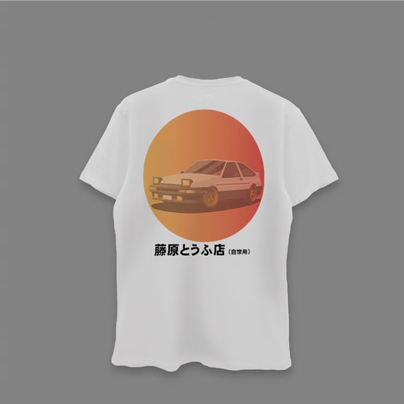 Camiseta Oversized Trueno - Toyota AE86