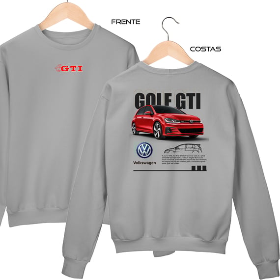 Moletom Automotivo fechado -  Golf GTI Mk7