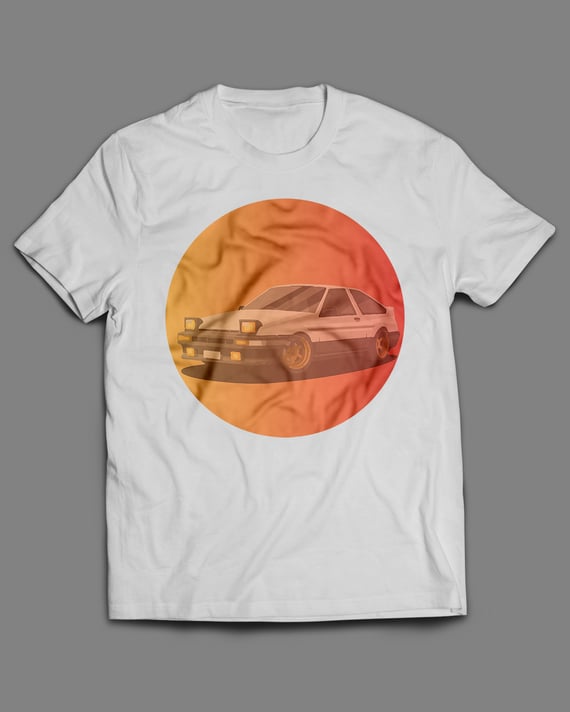 Camiseta Trueno - Toyota AE86