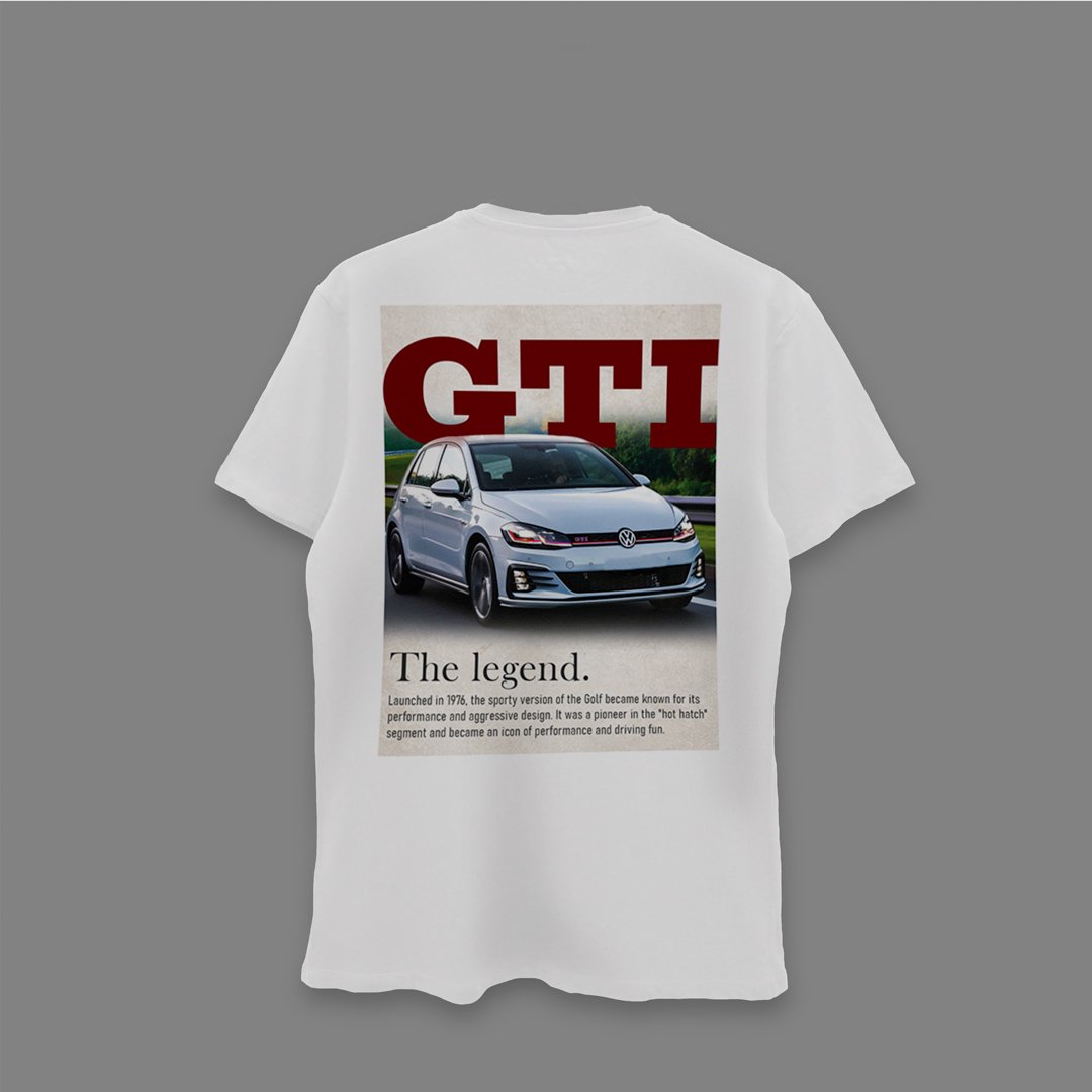 Nome do produto: Camiseta Oversized Golf Gti Branco