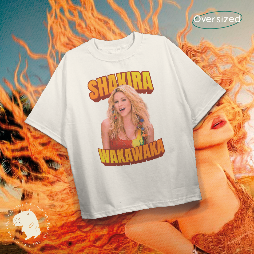 Nome do produto: Camiseta Waka Waka