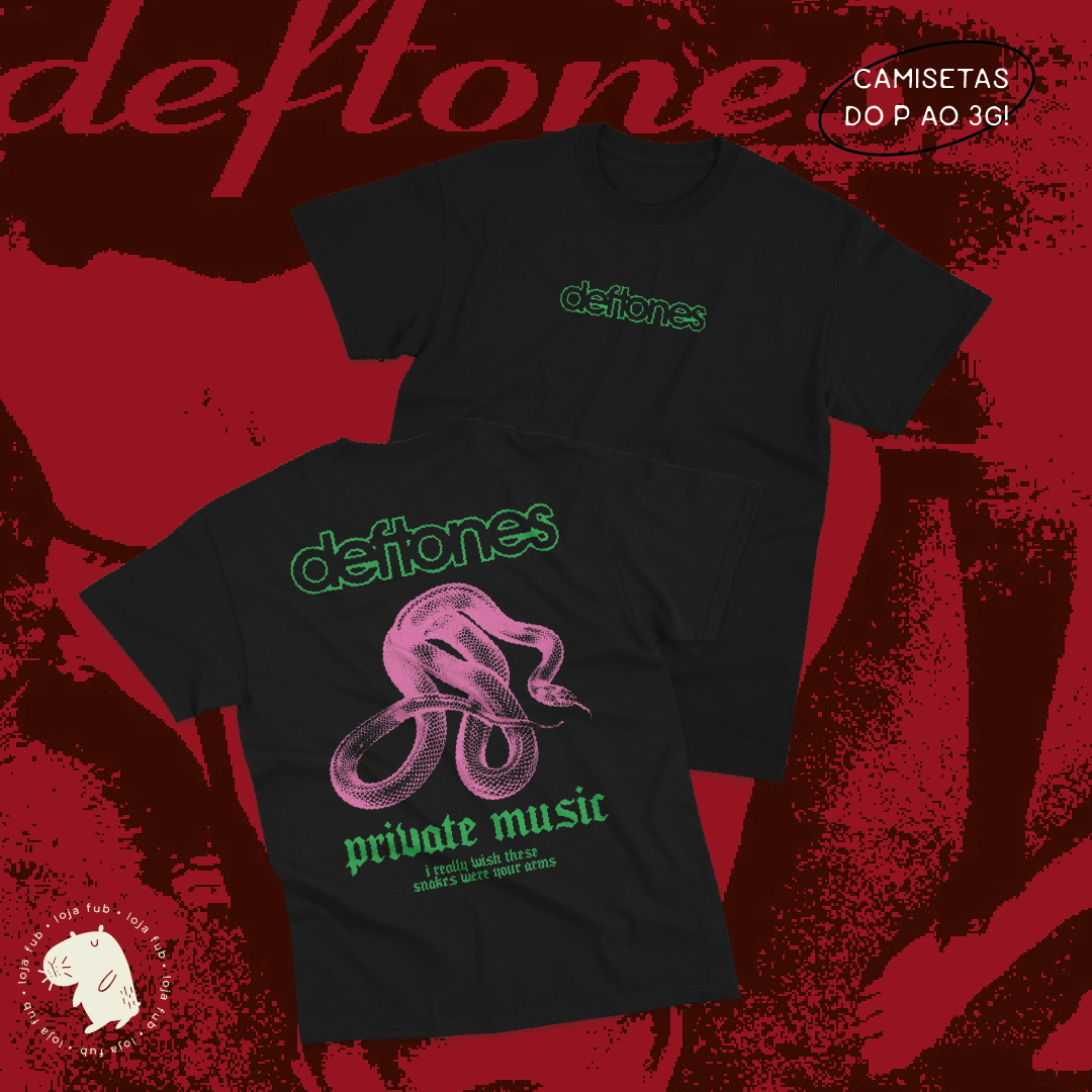 Nome do produto: Camiseta Private Music