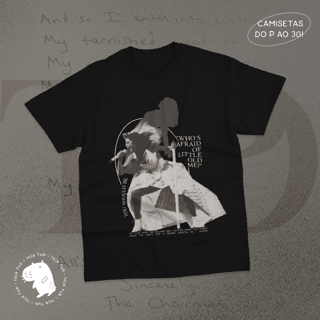 Camiseta Whos Afraid Preto