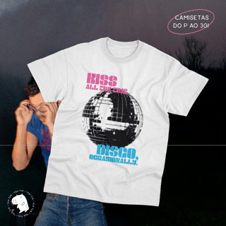 Nome do produto Camiseta Kiss & Disco