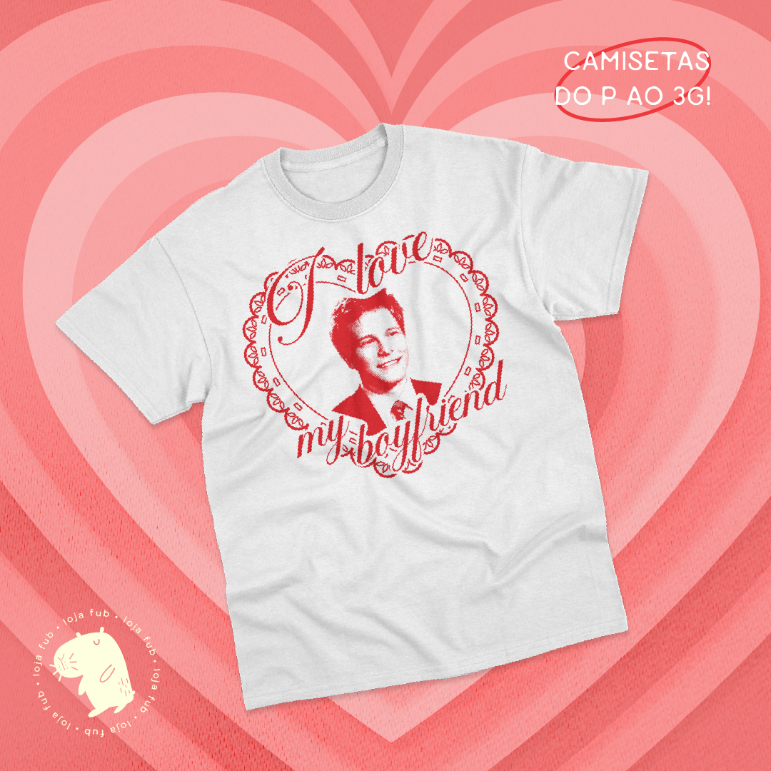 Nome do produto: Camiseta Valentines Logan