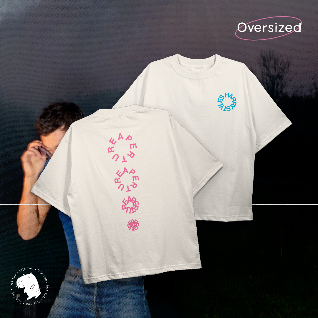 Nome do produto: Camiseta Oversized Aperture