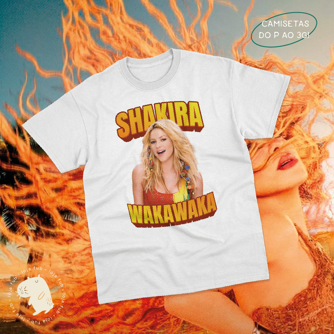 Nome do produto: Camiseta Waka Waka