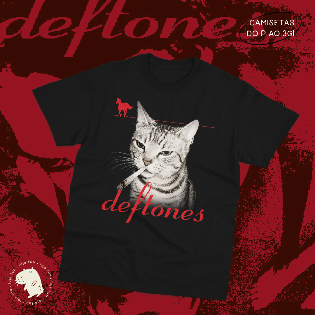 Nome do produto: Camiseta Deftones