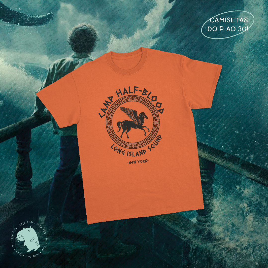 Nome do produto: Camiseta Camp Half-Blood