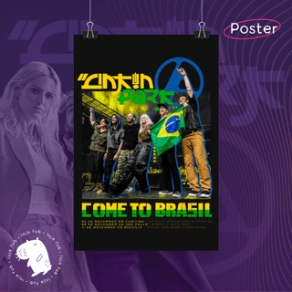 Poster Come To Brasil