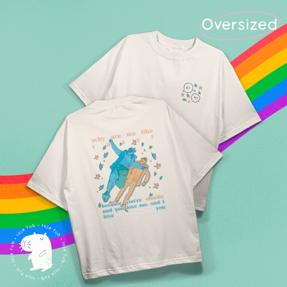 Camiseta Oversized Nick & Charlie
