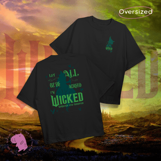 Nome do produto Camiseta Oversized Elphaba