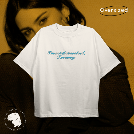 Camiseta Oversized Thats So True