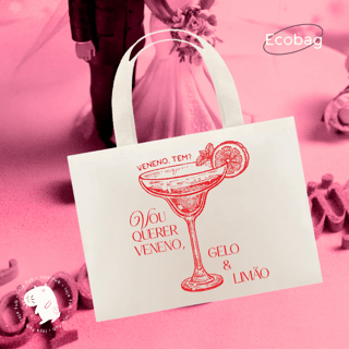 Nome do produto Ecobag Veneno, Gelo e Limão