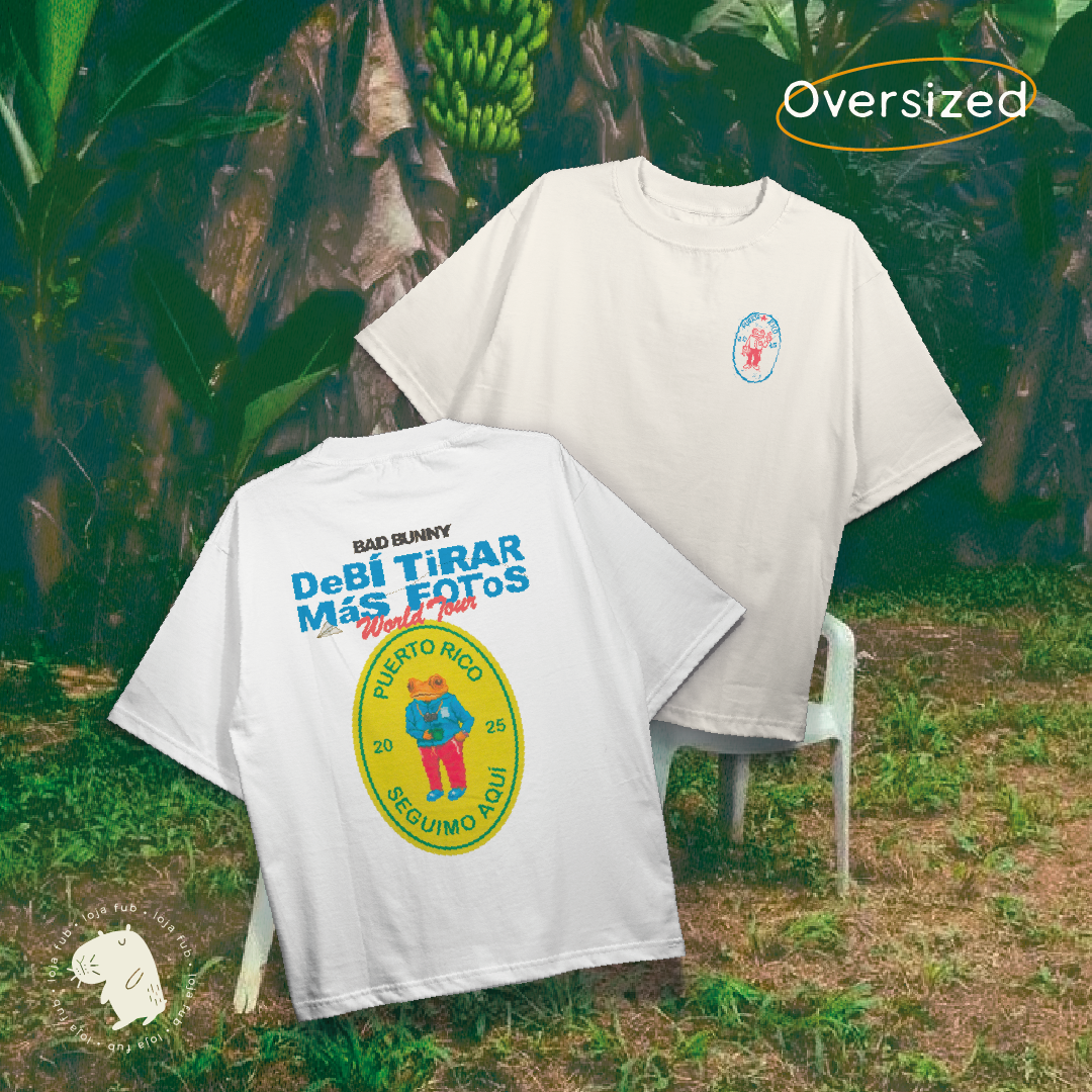 Nome do produto: Camiseta Oversized Concho