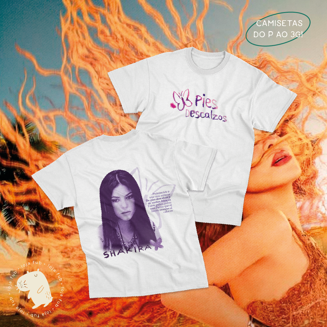 Nome do produto: Camiseta Pies Descalzos