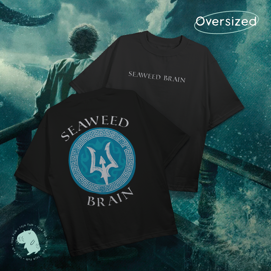 Nome do produto: Camiseta Oversized Seaweed Brain