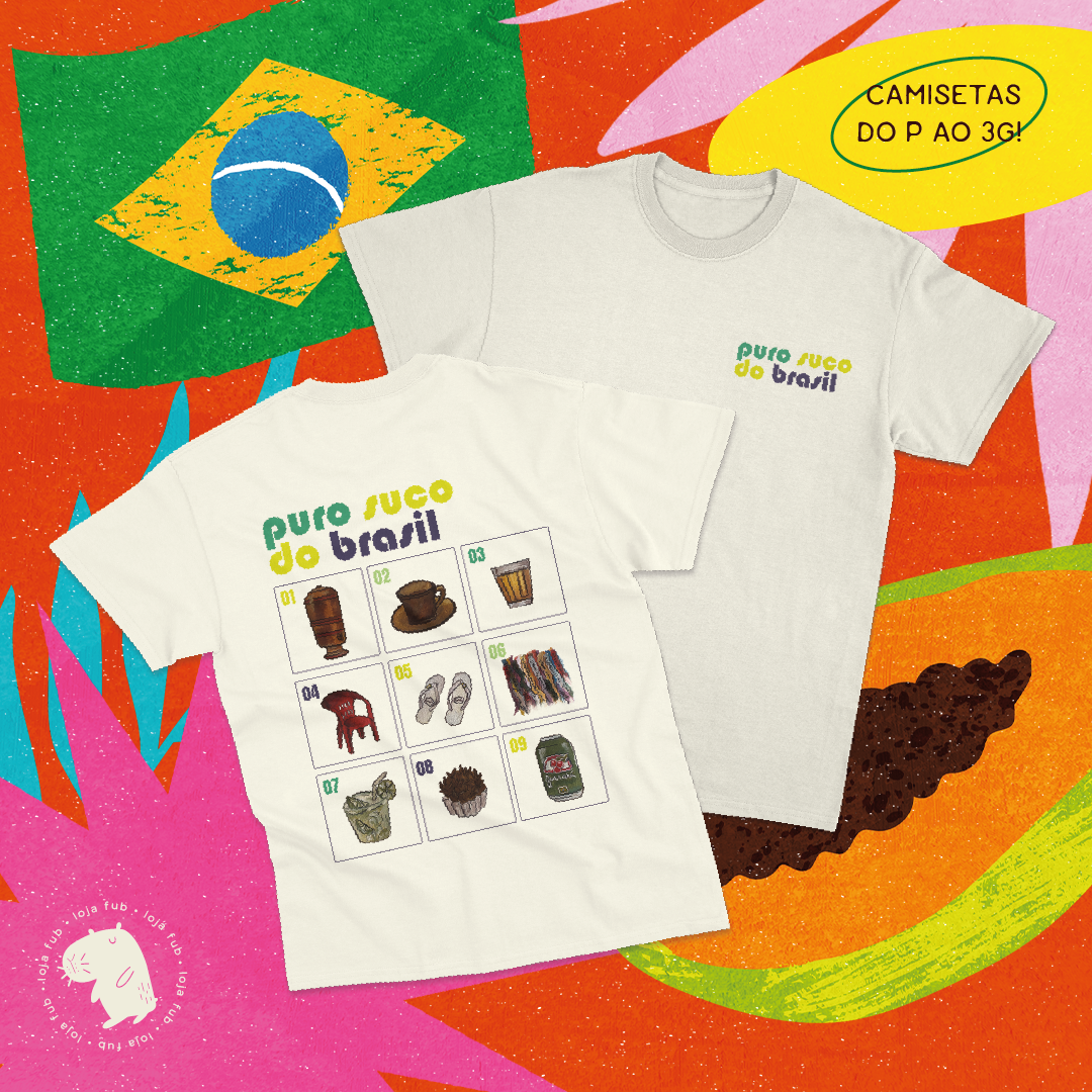Nome do produto: Camiseta Brasilidades