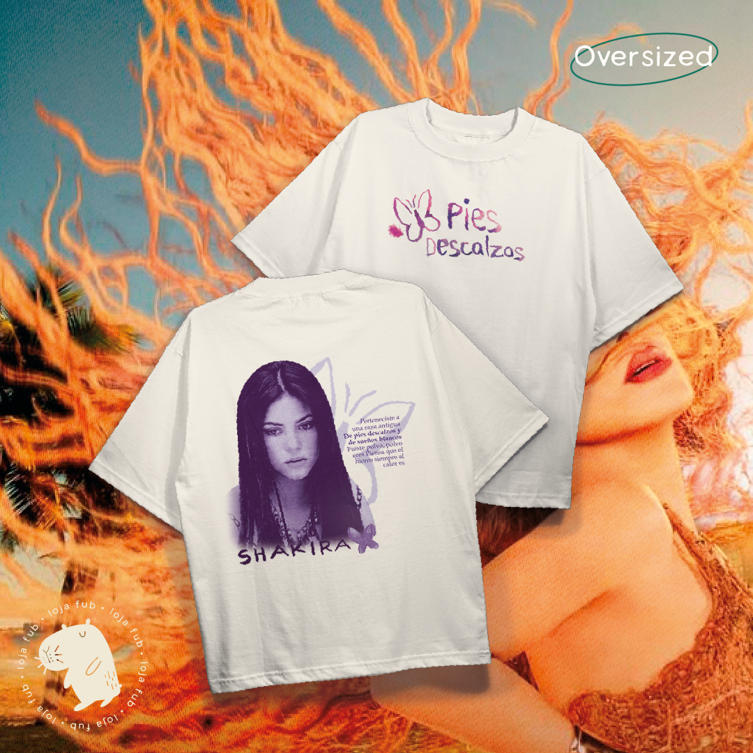 Nome do produto: Camiseta Oversized Pies Descalzos