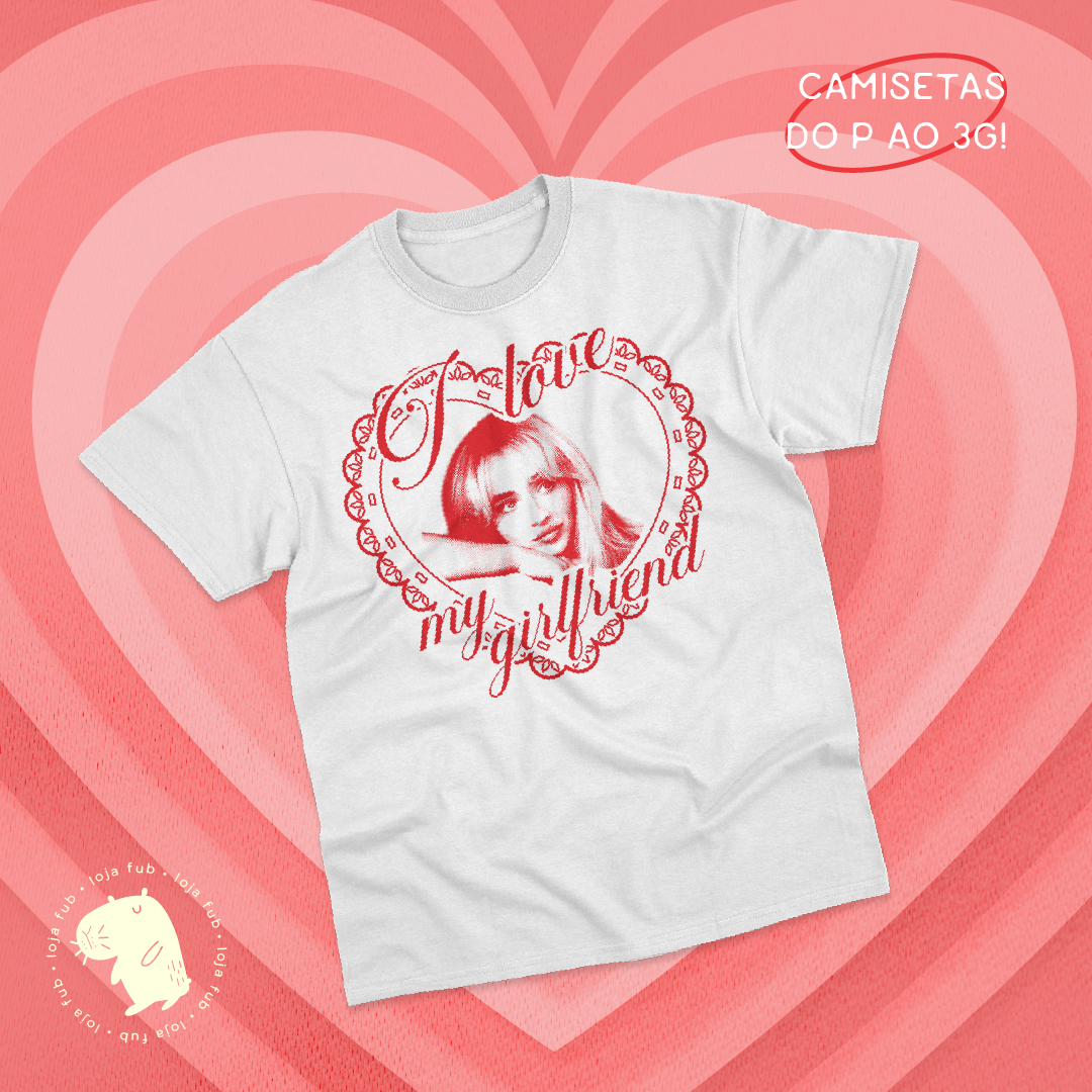 Nome do produto: Camiseta Valentines Sabrina