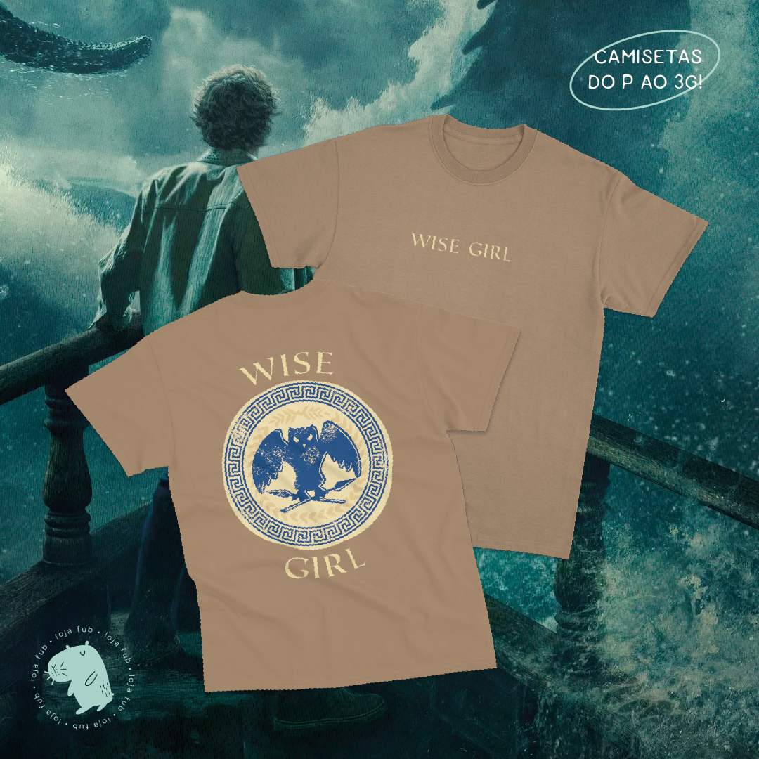 Nome do produto: Camiseta Wise Girl