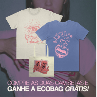 Kit The cure + Feminine Intuition + Ecobag Drop Dead