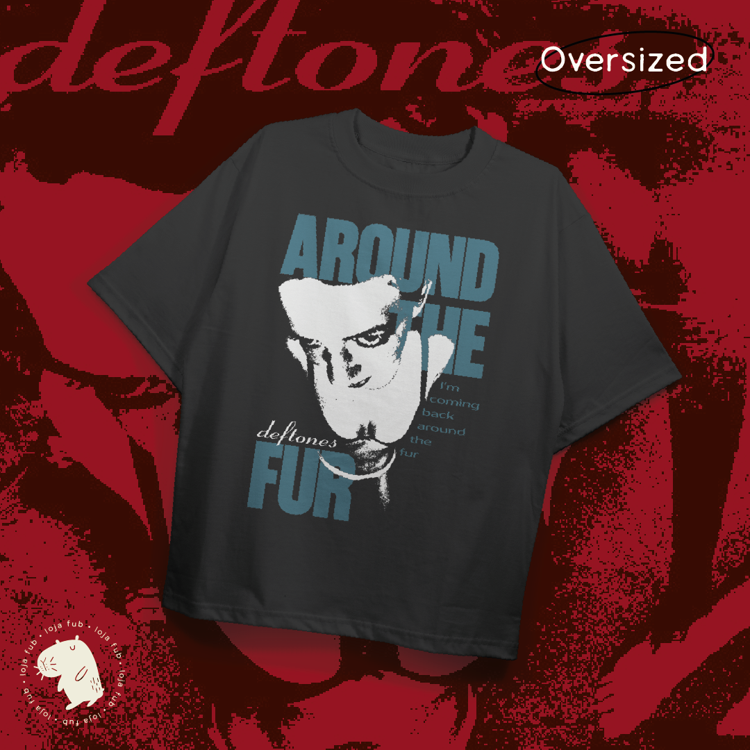 Nome do produto: Camiseta Oversized Around The Fur