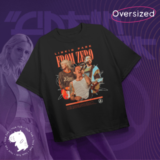Nome do produto Camiseta Oversized Mike Chester e Emily