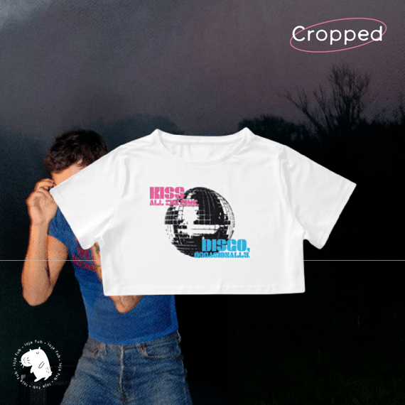 Cropped Kiss & Disco