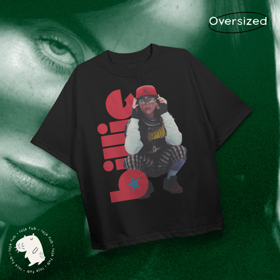 Camiseta Oversized Billie