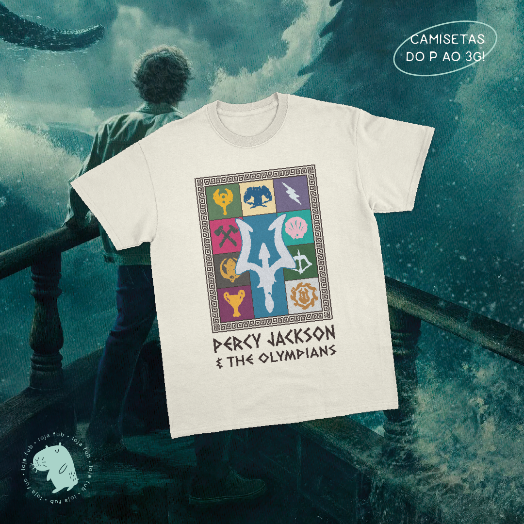 Nome do produto: Camiseta PJO Eras