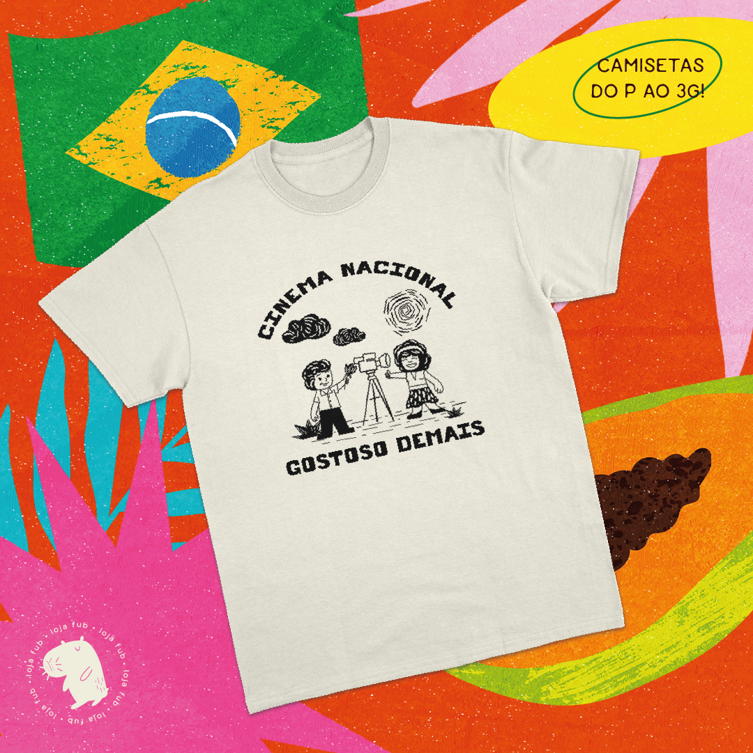 Nome do produto: Camiseta Cinema Nacional