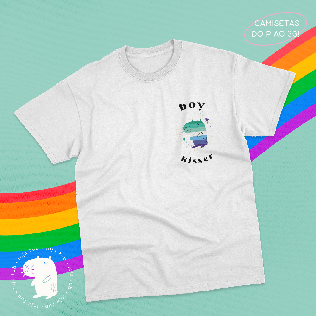 Nome do produto: Camiseta Pride Gay