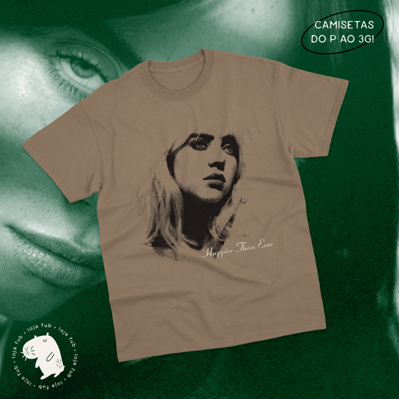 Camiseta Happier Than Ever