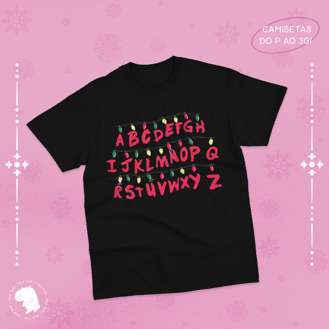 Nome do produto: Camiseta Stranger Things