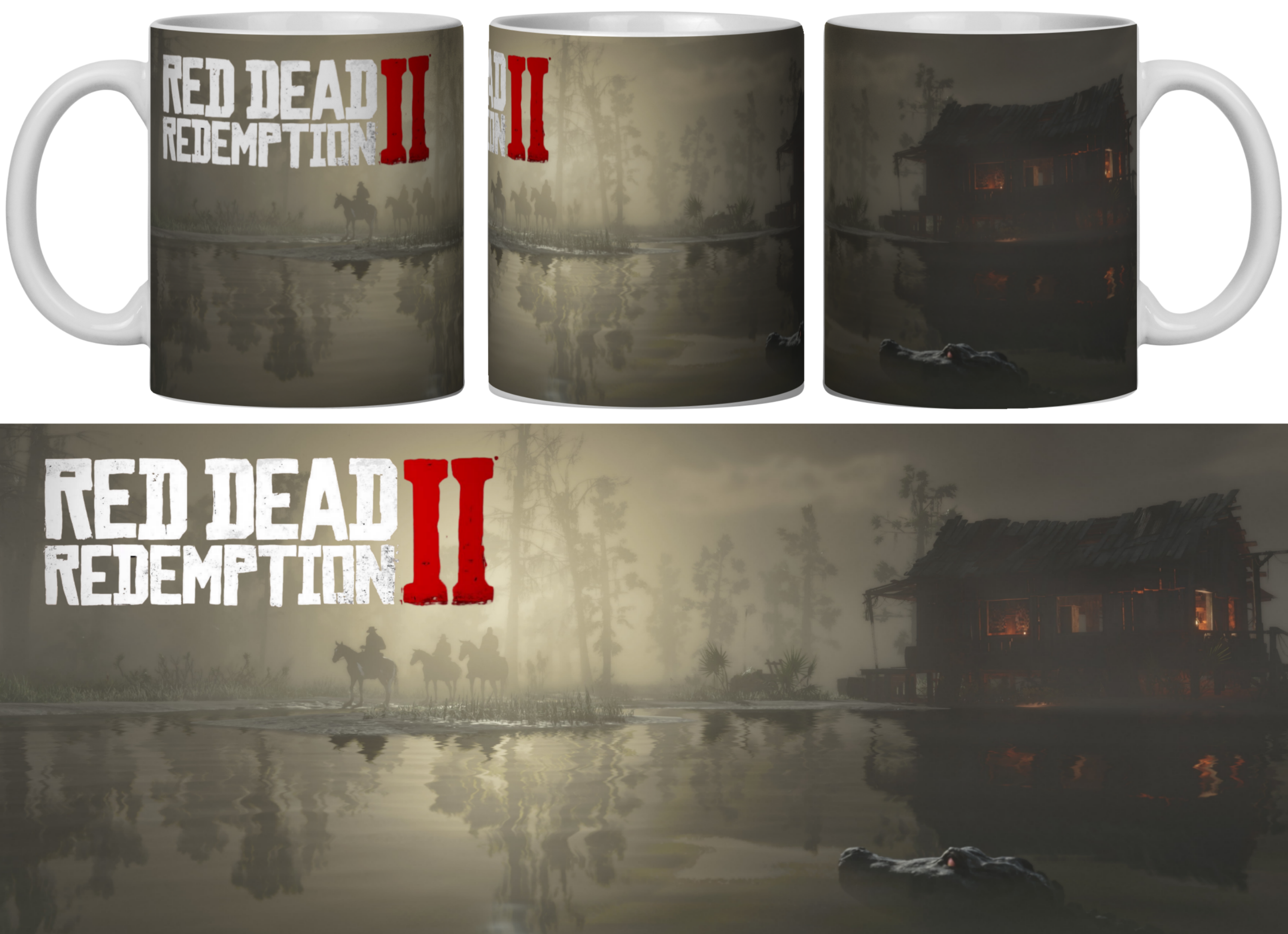 RDR II Caneca p/ nome 18