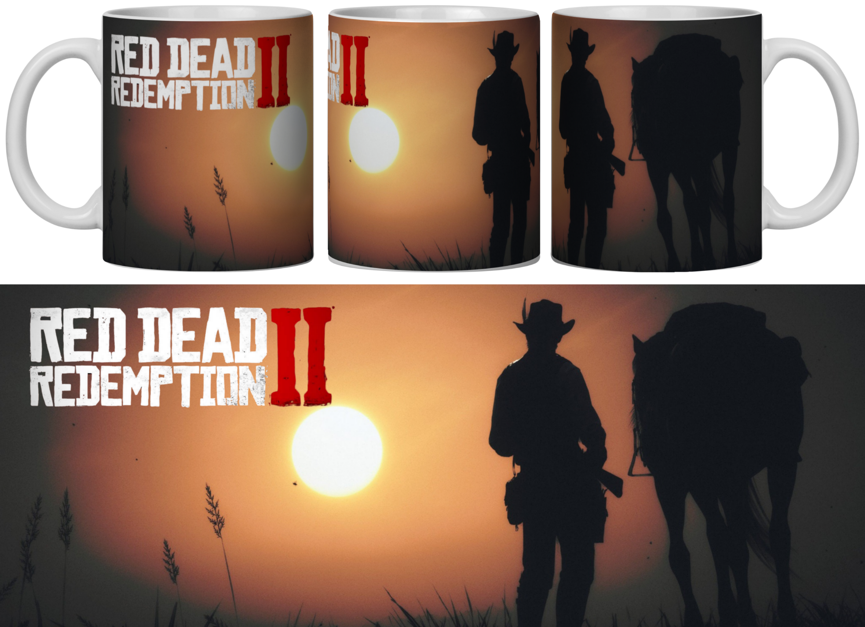 Nome do produto: RDR II Caneca p/ nome 27
