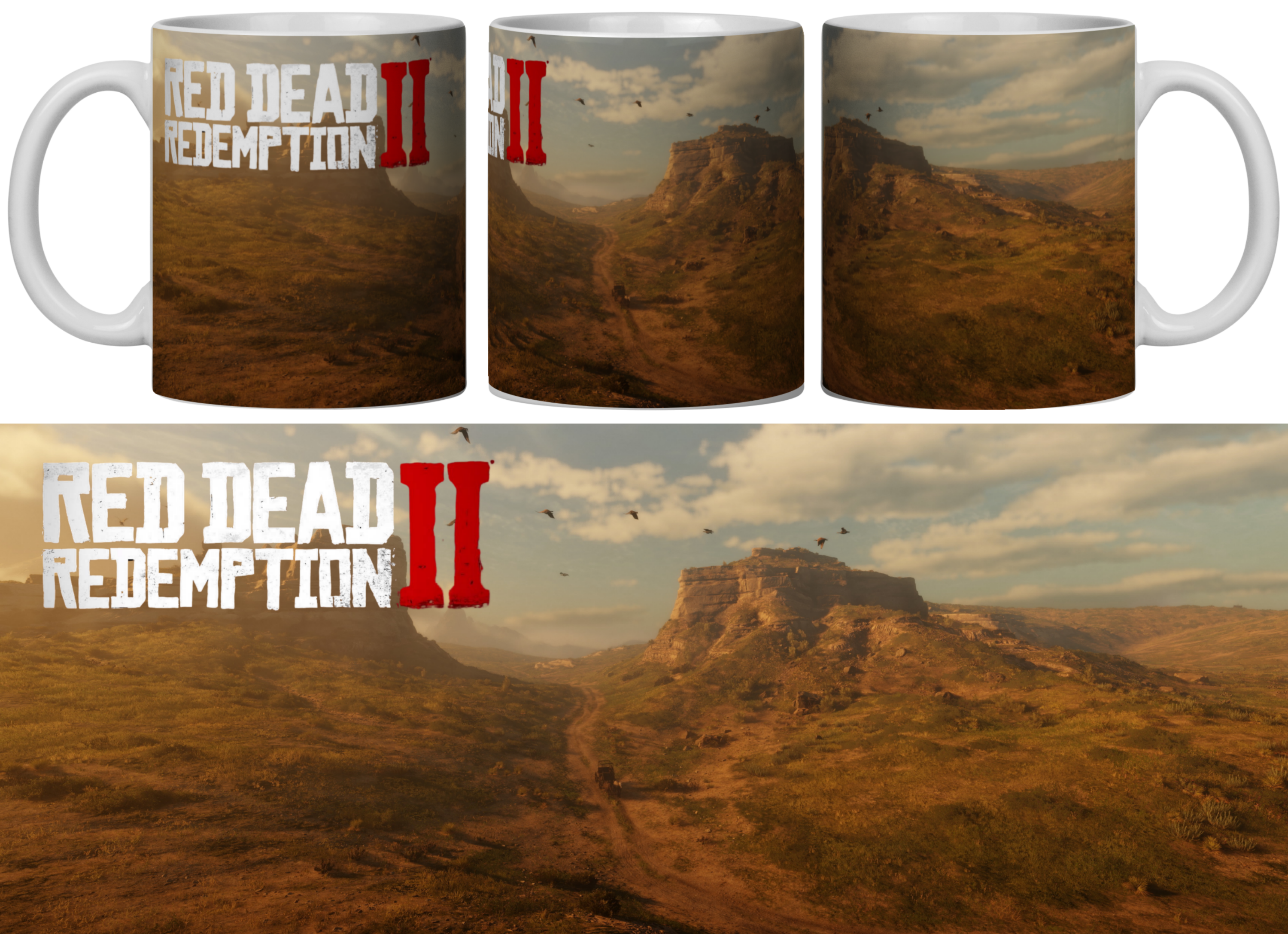 RDR II Caneca p/ nome 11