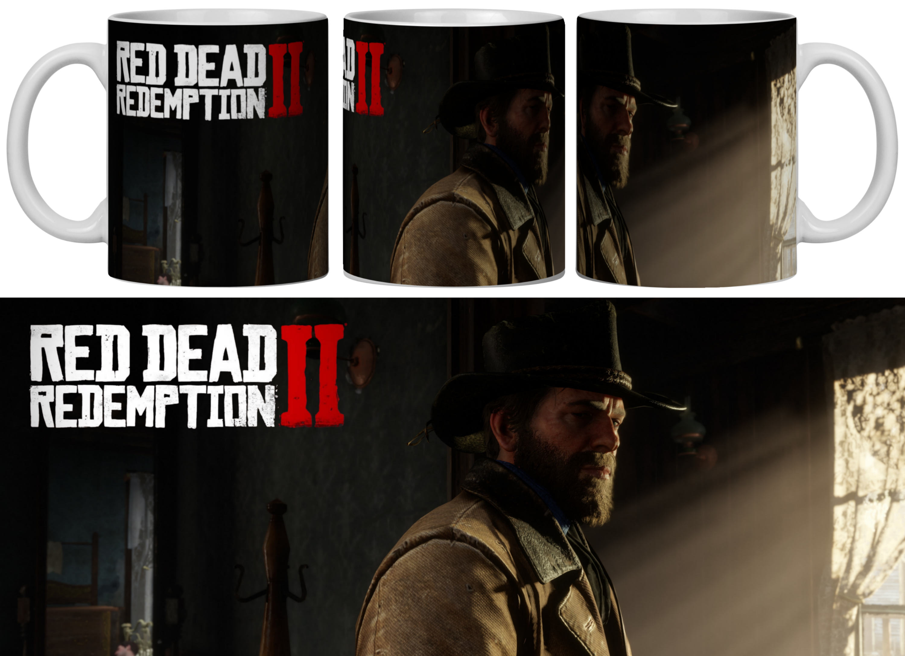 RDR II Caneca p/ nome 13